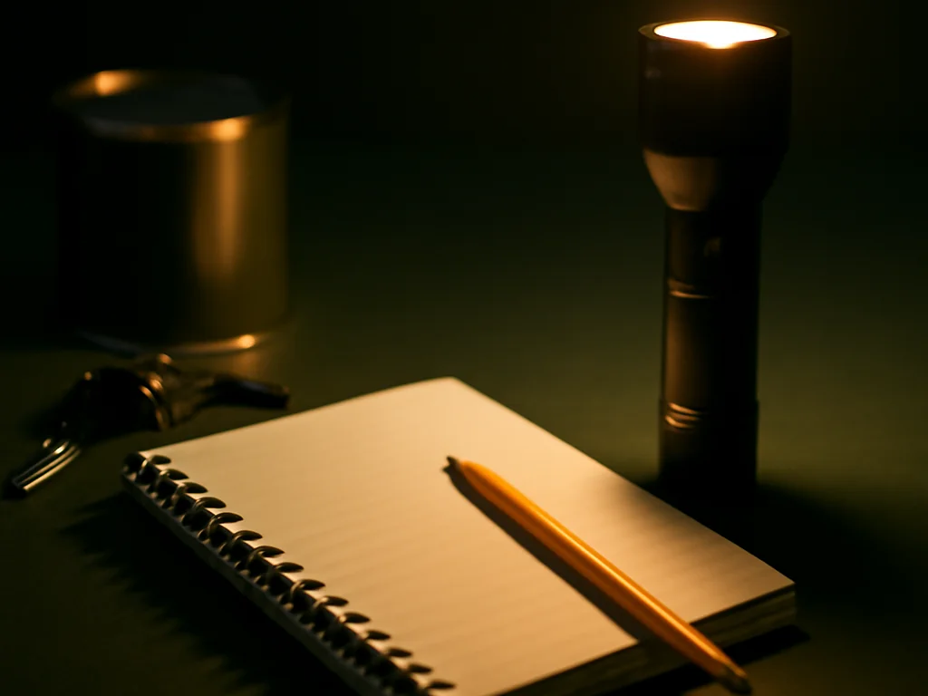 Person atmet tief durch während Stromausfall