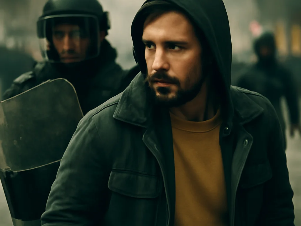 Personen atmen ruhig und beraten sich