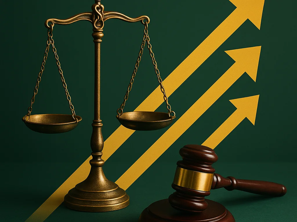 Familie packt Notfallrucksack mit Vorräten und Dokumenten